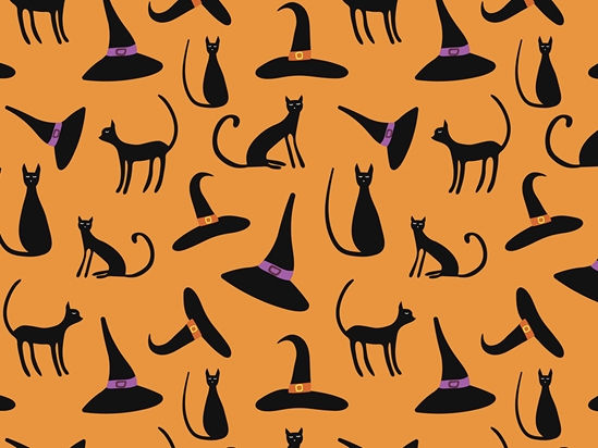 Impatient Familiar Witch Vinyl Wrap Pattern