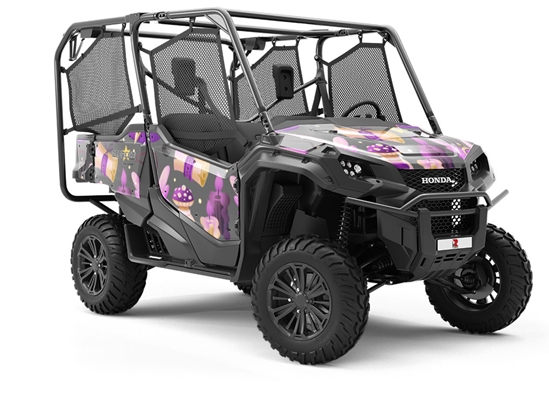 Mystic Eyes Witch Utility Vehicle Vinyl Wrap