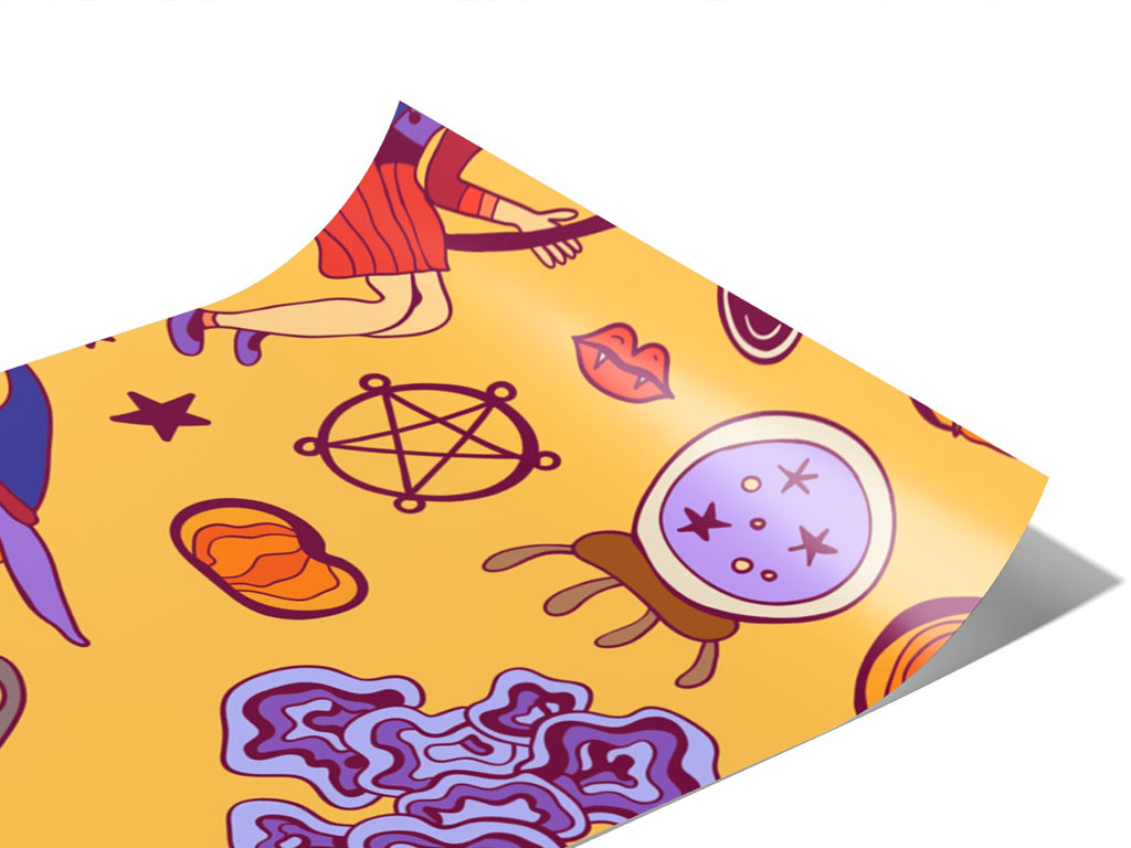 Teenage Spellcaster Witch Vinyl Wraps