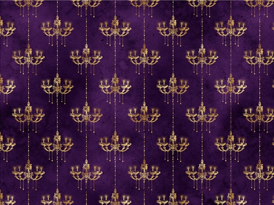 Twisted Chandelier Witch Vinyl Wrap Pattern