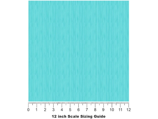 Aqua  Wood Plank Vinyl Film Pattern Size 12 inch Scale