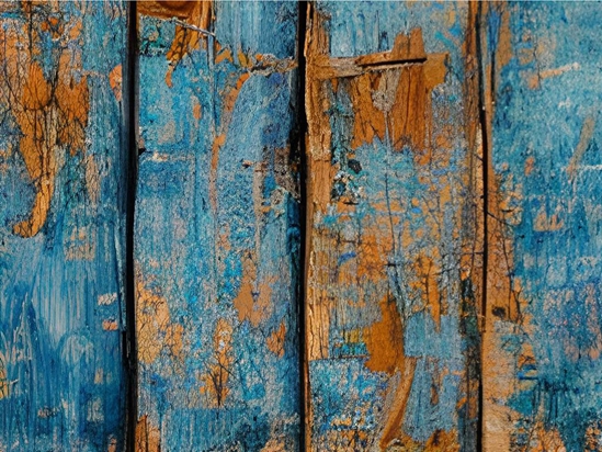 Distressed Denim Wood Plank Vinyl Wrap Pattern