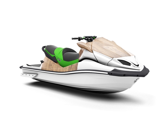 Weathered Oak Wood Plank Jet Ski Vinyl Customized Wrap