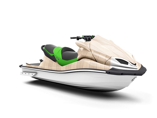 Whitewash  Wood Plank Jet Ski Vinyl Customized Wrap