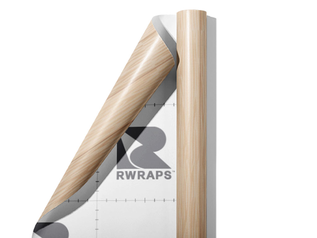 Whitewash  Wood Plank Wrap Film Sheets