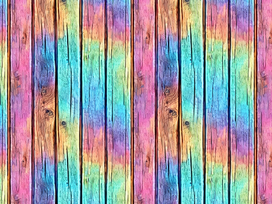 Oil Spill Wood Plank Vinyl Wrap Pattern