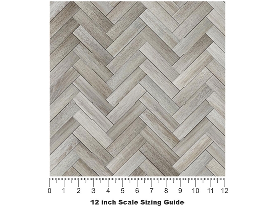 Castle Stone Wooden Parquet Vinyl Film Pattern Size 12 inch Scale