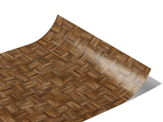 Chestnut  Wooden Parquet Vinyl Wraps