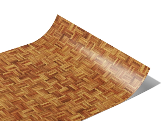 Maple  Wooden Parquet Vinyl Wraps