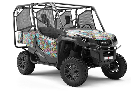 Cranial Cravings Zombie Utility Vehicle Vinyl Wrap