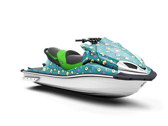 Eye Spy Zombie Jet Ski Vinyl Customized Wrap