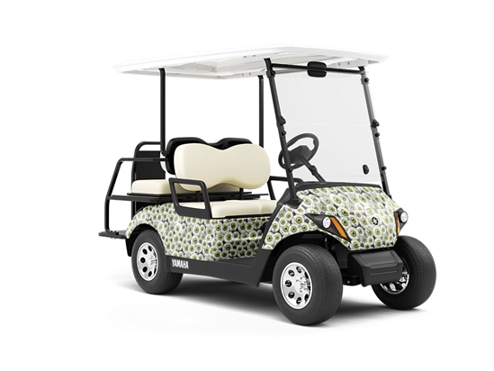 Frankenstein Optics Zombie Wrapped Golf Cart