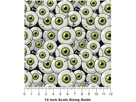 Frankenstein Optics Zombie Vinyl Film Pattern Size 12 inch Scale