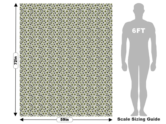 Frankenstein Optics Zombie Vehicle Wrap Scale