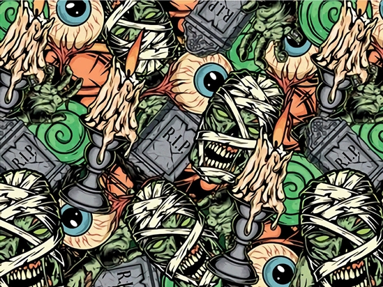 Soul Shredding Zombie Vinyl Wrap Pattern