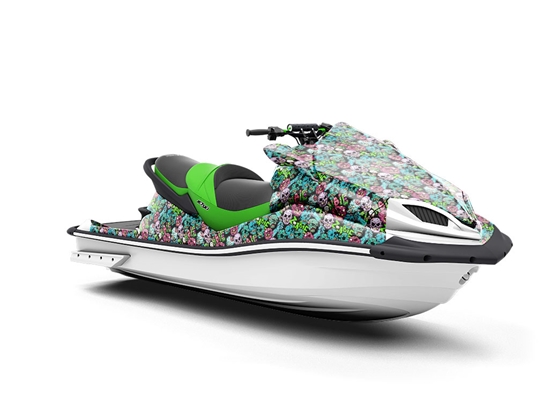 Unforgiving Dead Zombie Jet Ski Vinyl Customized Wrap