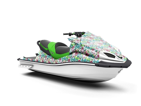 Vengeful Dead Zombie Jet Ski Vinyl Customized Wrap