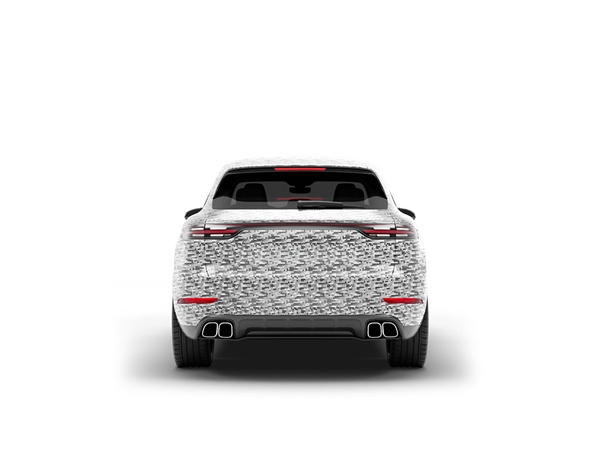 Rwraps 3D Carbon Fiber Silver (Digital) SUV Vinyl Wraps