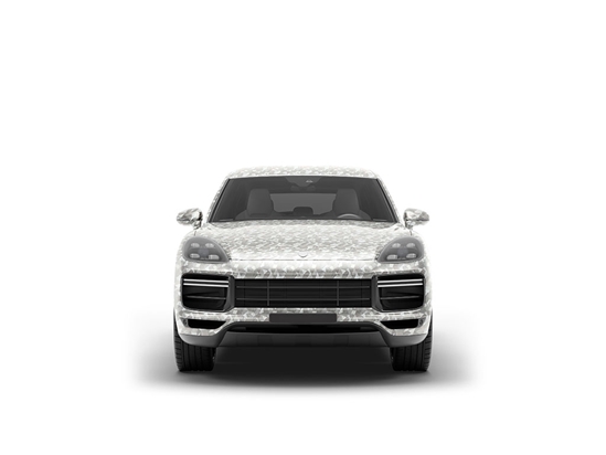 Rwraps Camouflage 3D Fractal Silver DIY SUV Wraps