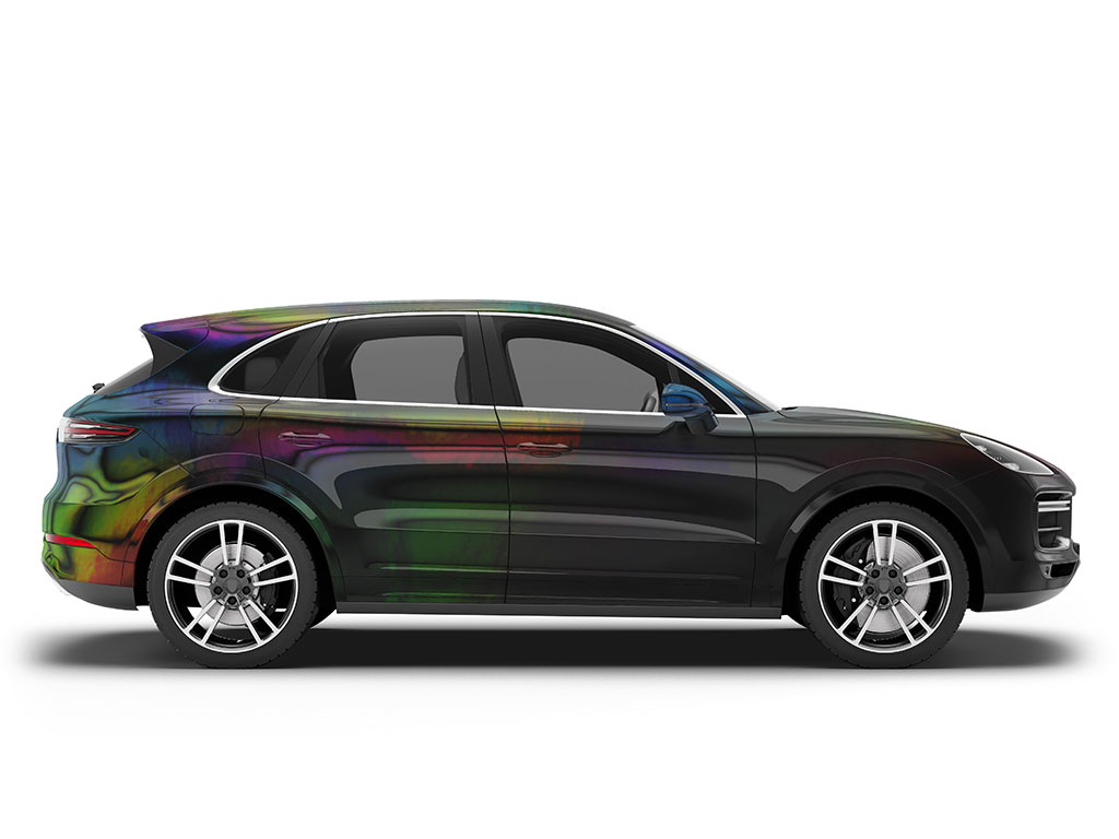 Rwraps Holographic Chrome Black Neochrome Do-It-Yourself SUV Wraps