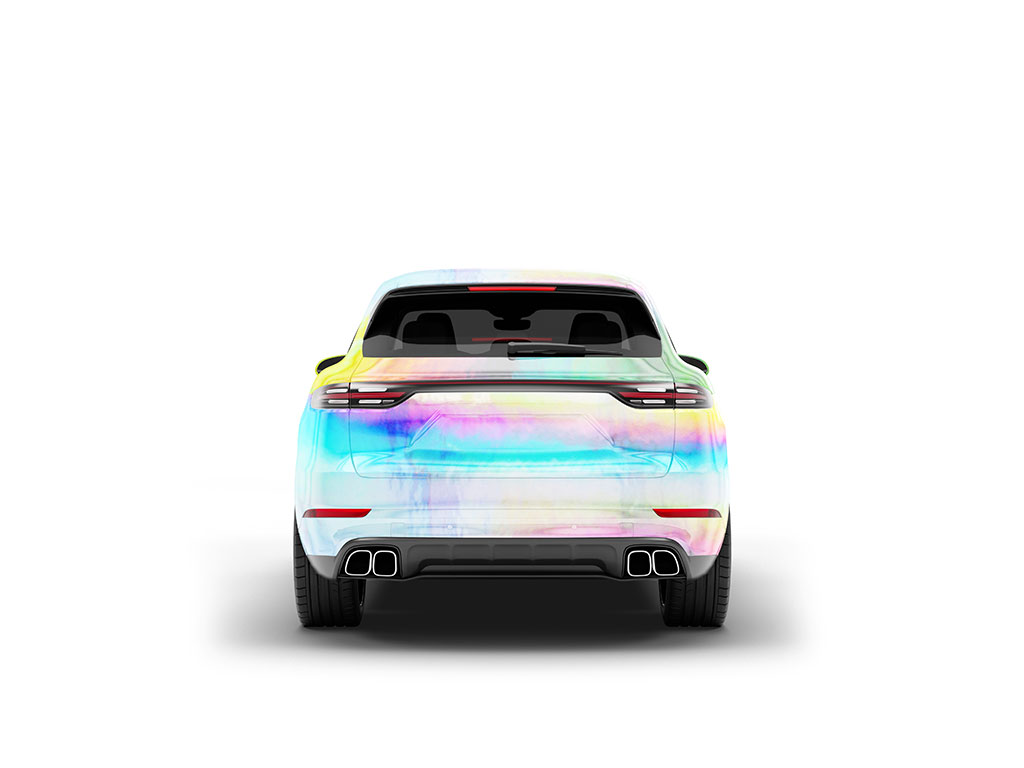 Rwraps Holographic Chrome Silver Neochrome SUV Vinyl Wraps