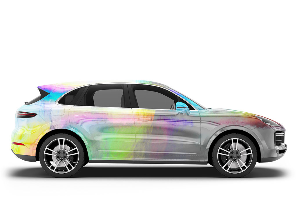 Rwraps Holographic Chrome Silver Neochrome Do-It-Yourself SUV Wraps