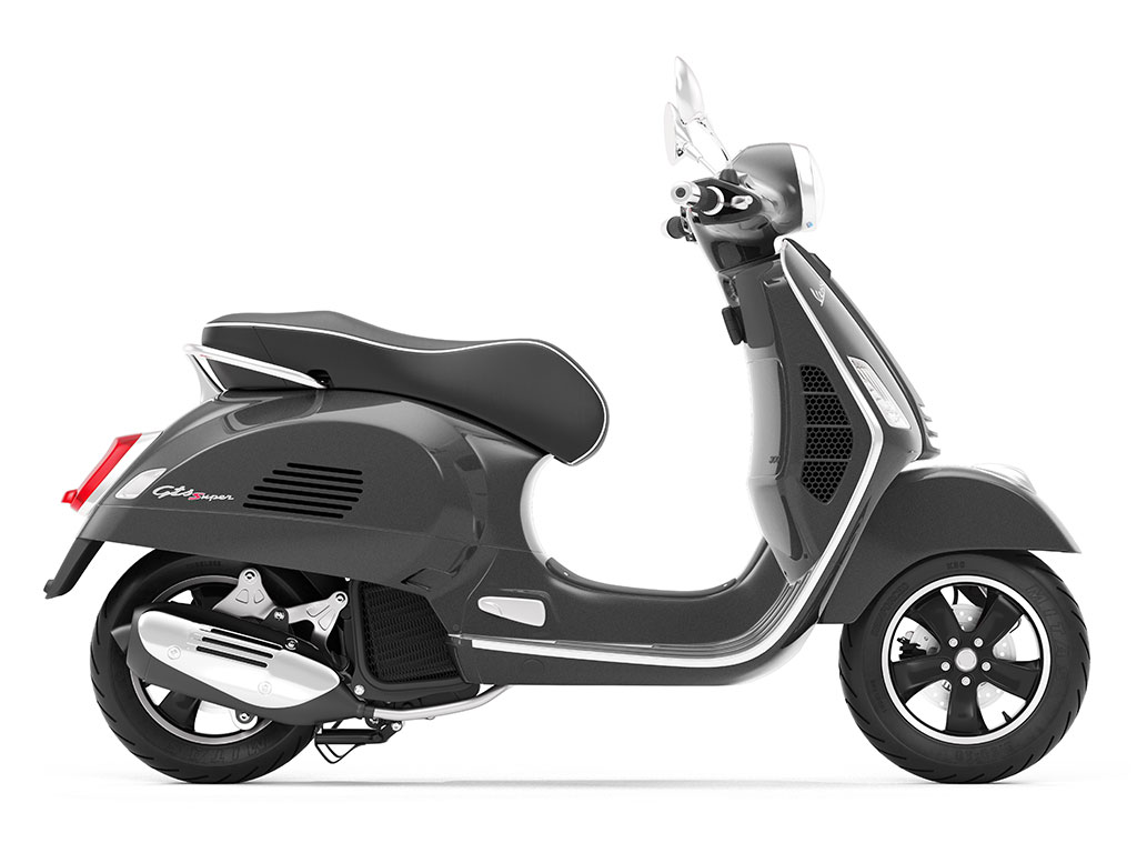 3M 2080 Matte Black Metallic Do-It-Yourself Scooter Wraps