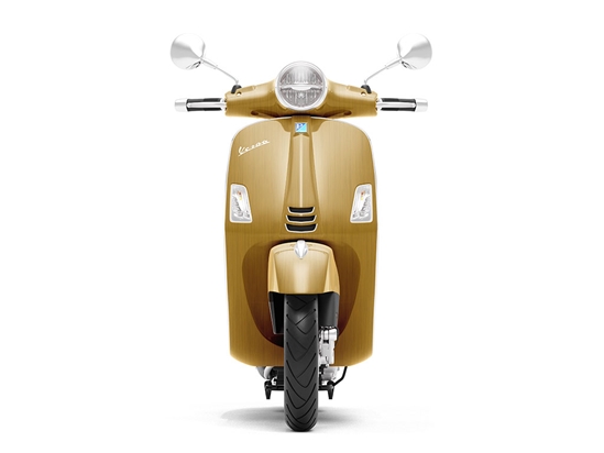 ORACAL 975 Brushed Aluminum Gold DIY Scooter Wraps