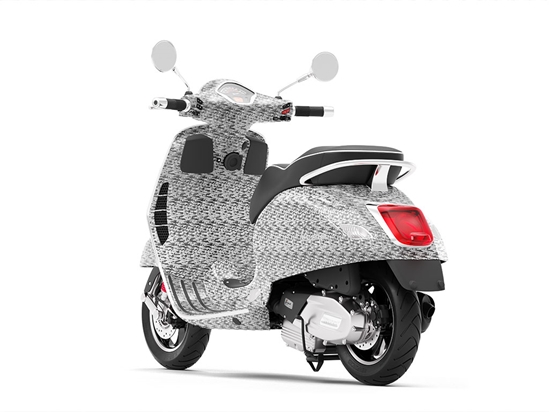 Rwraps 3D Carbon Fiber Silver (Digital) Scooter Vinyl Wraps