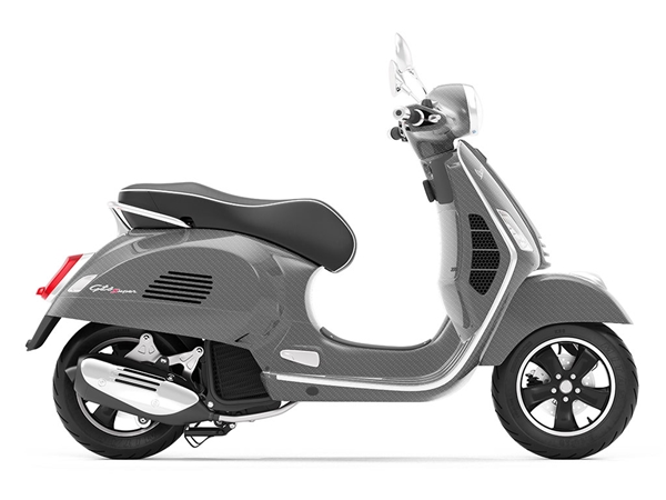 Rwraps 4D Carbon Fiber Gray Do-It-Yourself Scooter Wraps