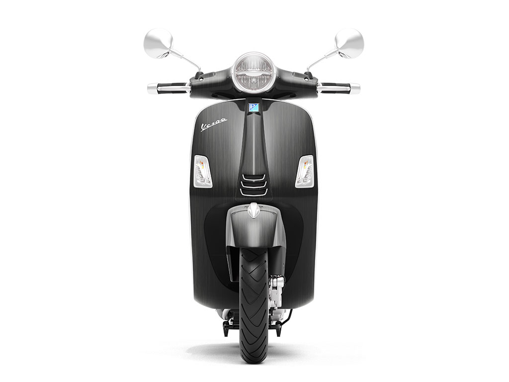 Rwraps Brushed Aluminum Black DIY Scooter Wraps