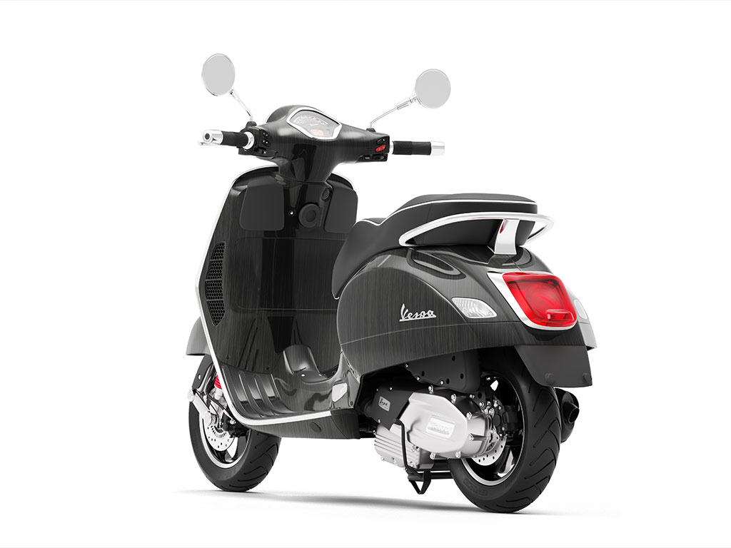 Rwraps Brushed Aluminum Black Scooter Vinyl Wraps