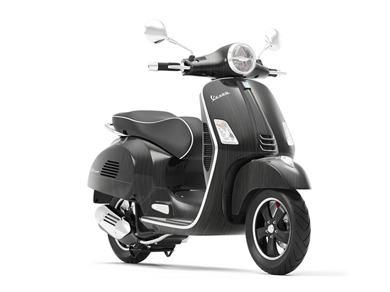 Rwraps™ Brushed Aluminum Black Vinyl Scooter Wrap