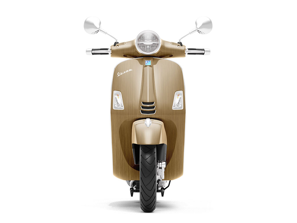 Rwraps Brushed Aluminum Gold DIY Scooter Wraps