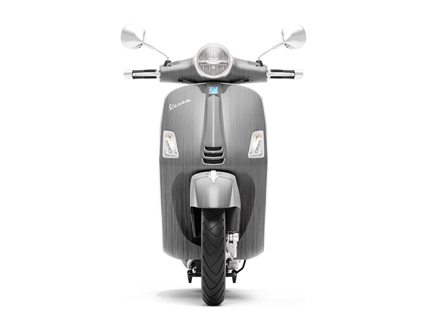 Rwraps Brushed Aluminum Gray DIY Scooter Wraps