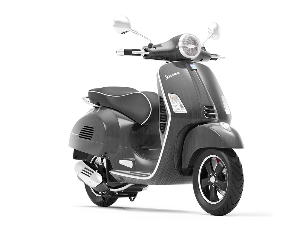 Rwraps™ Brushed Aluminum Gunmetal Vinyl Scooter Wrap