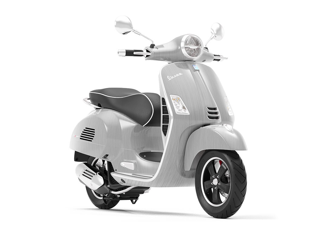 Rwraps™ Brushed Aluminum Silver Vinyl Scooter Wrap