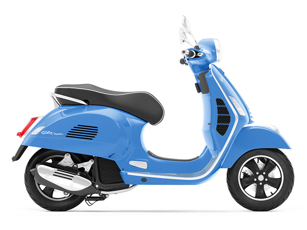 Rwraps Gloss Metallic Bright Blue Do-It-Yourself Scooter Wraps