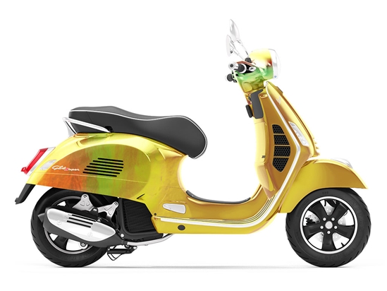 Rwraps Holographic Chrome Gold Neochrome Do-It-Yourself Scooter Wraps