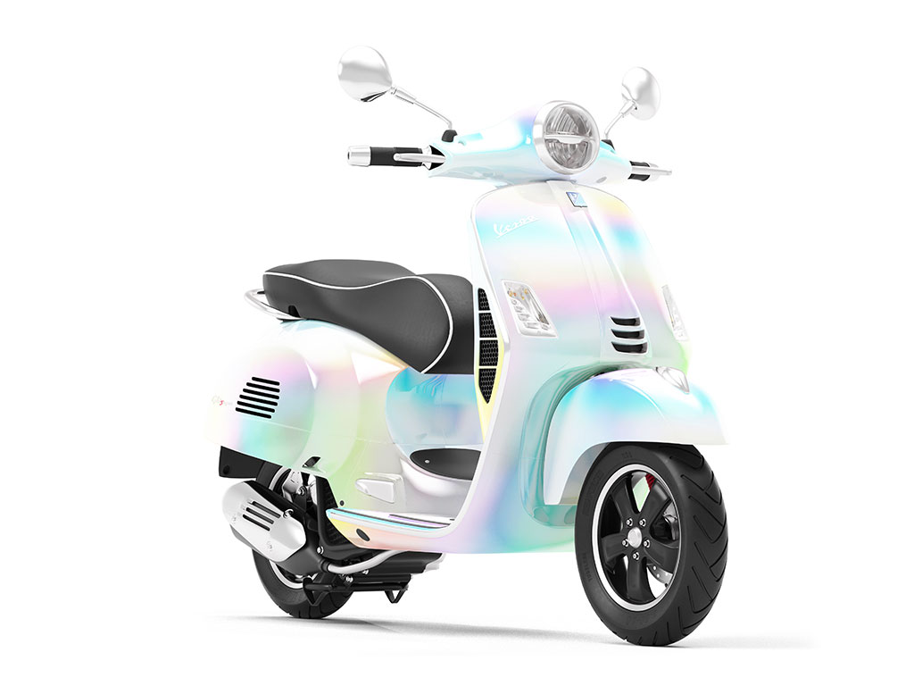 Rwraps™ Holographic Chrome Silver Neochrome (Matte) Vinyl Scooter Wrap