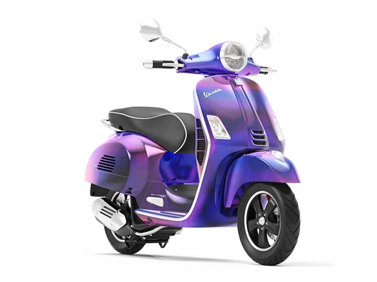 Rwraps™ Holographic Chrome Purple Neochrome Vinyl Scooter Wrap