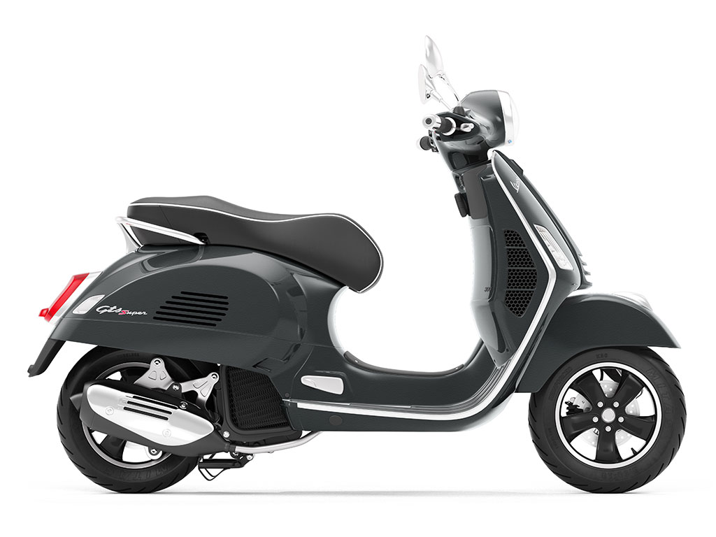 Rwraps Leather Black Do-It-Yourself Scooter Wraps