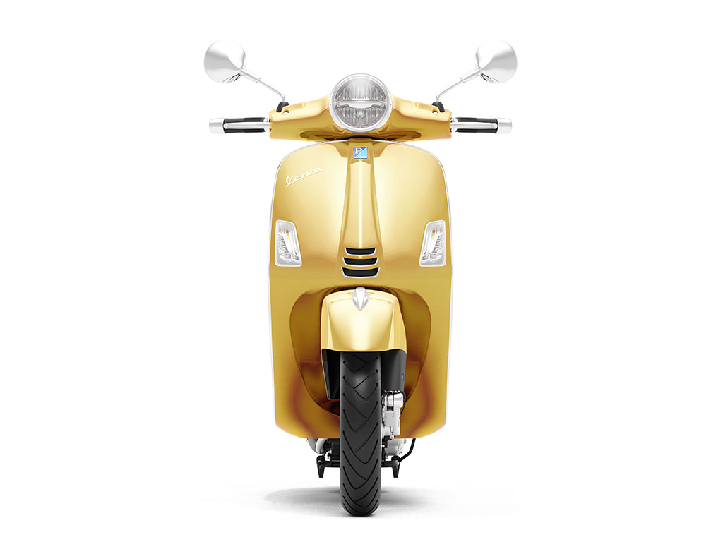 Rwraps Matte Chrome Gold DIY Scooter Wraps