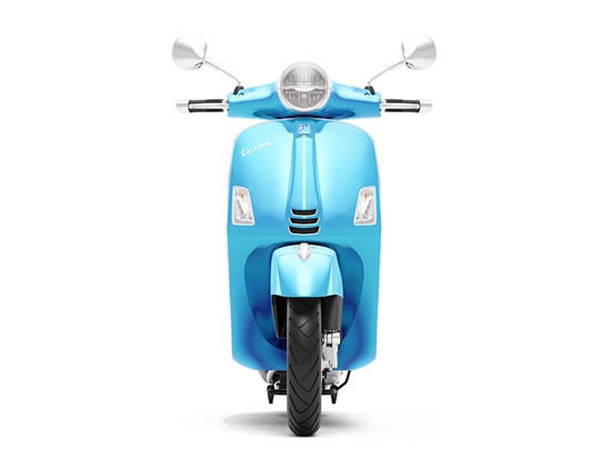 Rwraps Matte Chrome Light Blue DIY Scooter Wraps