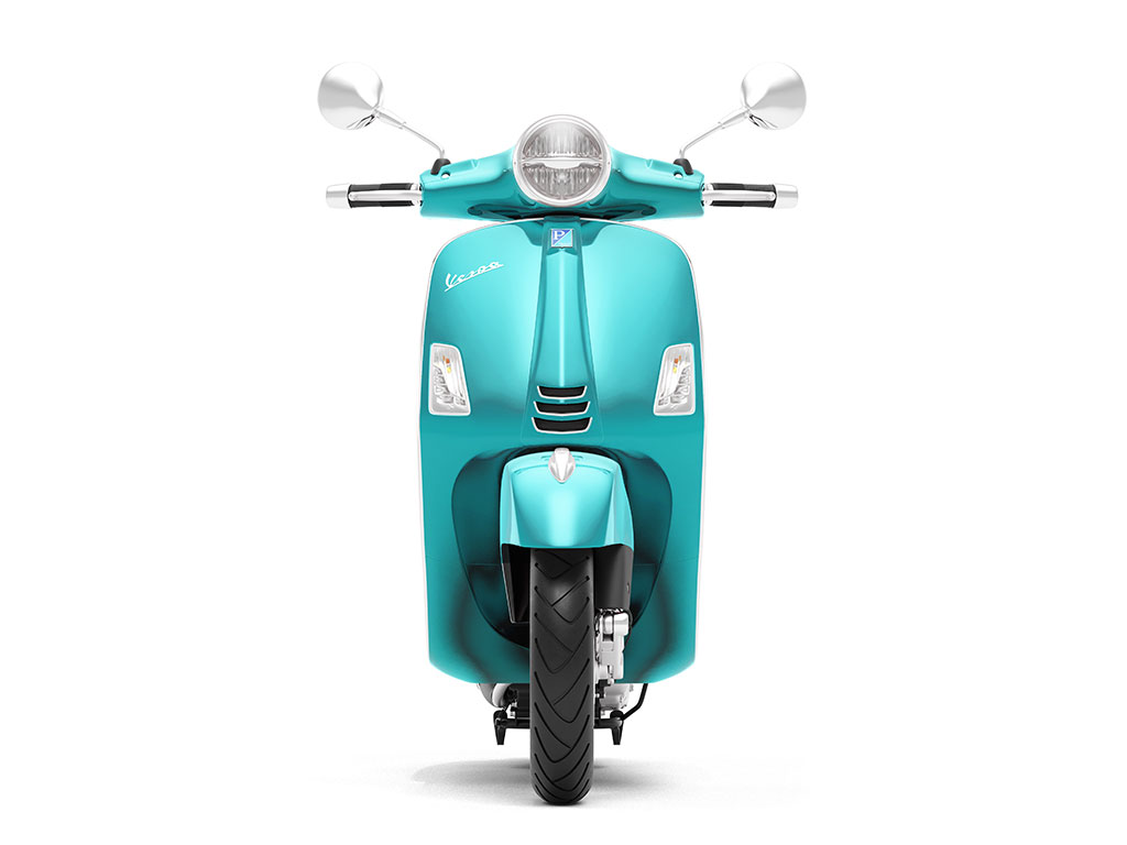 Rwraps Matte Chrome Teal DIY Scooter Wraps