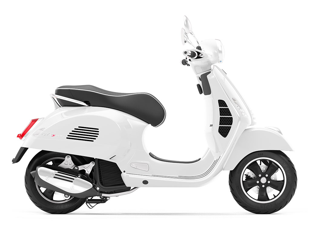 Rwraps Matte White Do-It-Yourself Scooter Wraps