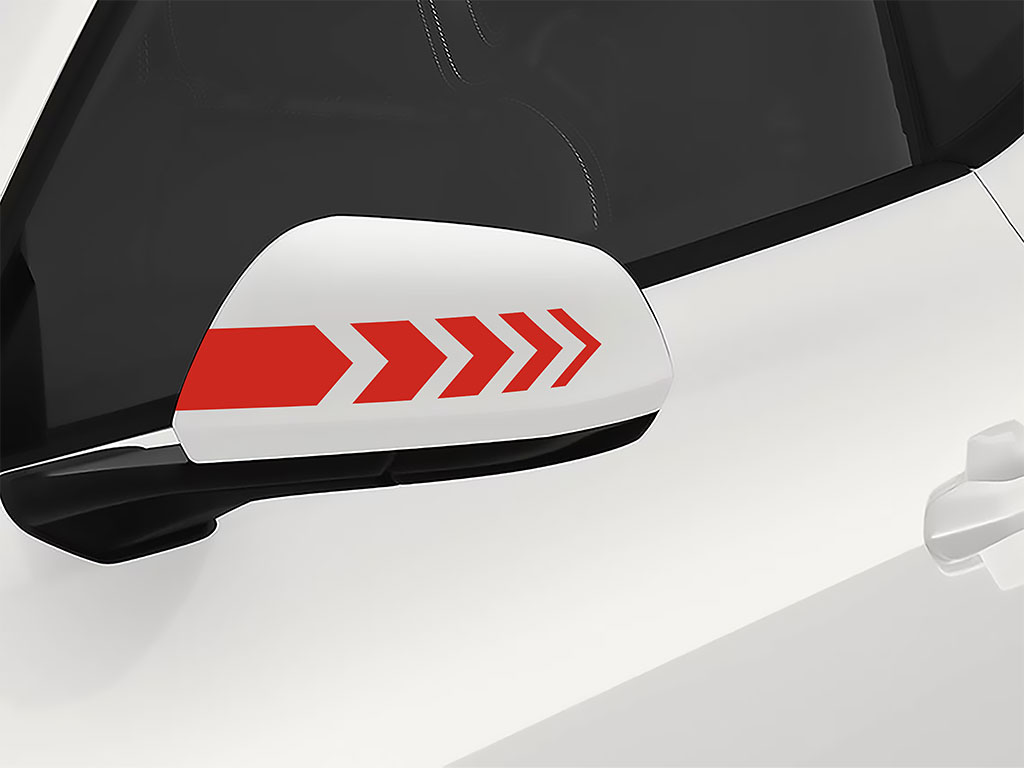 3M™ Arrow Side-View Mirror Decal - Light Red