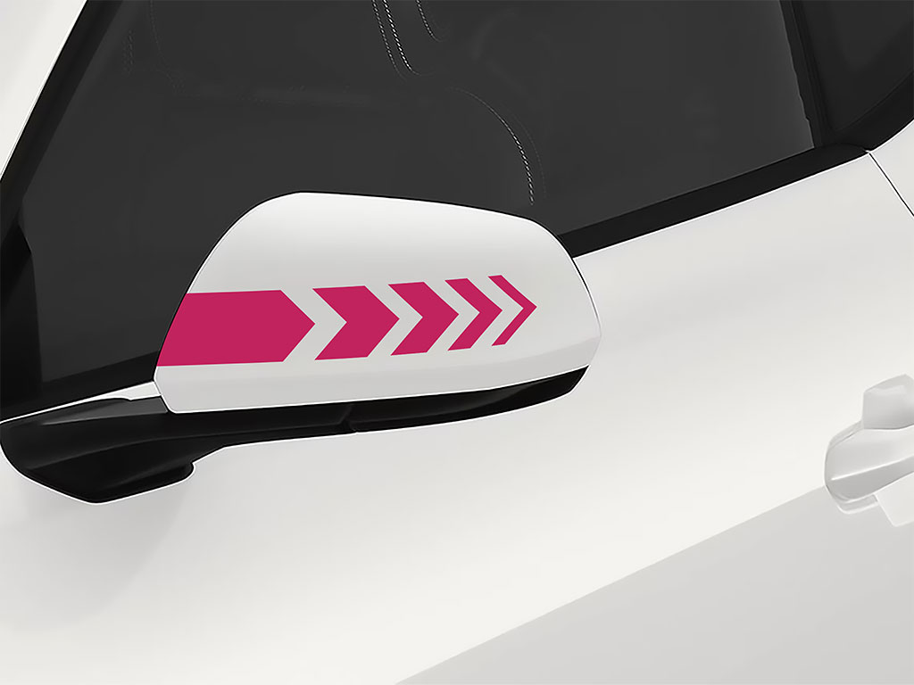 3M Pink Side View Mirror Sticker