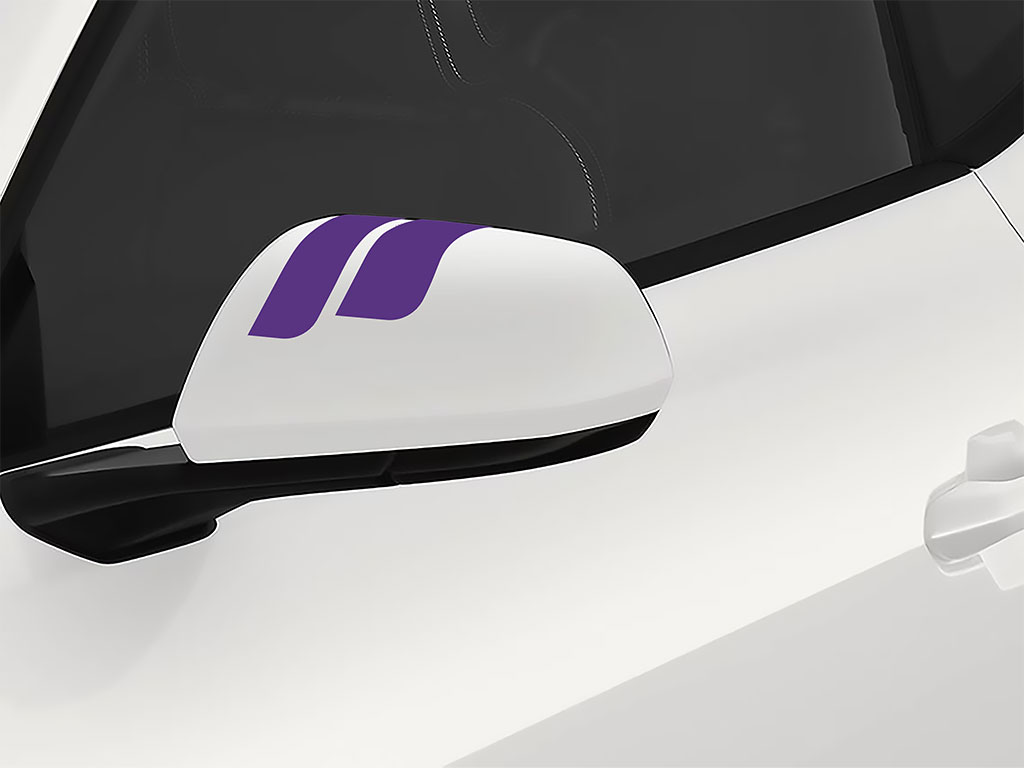 3M Purple  Double Round Side View Mirror Sticker