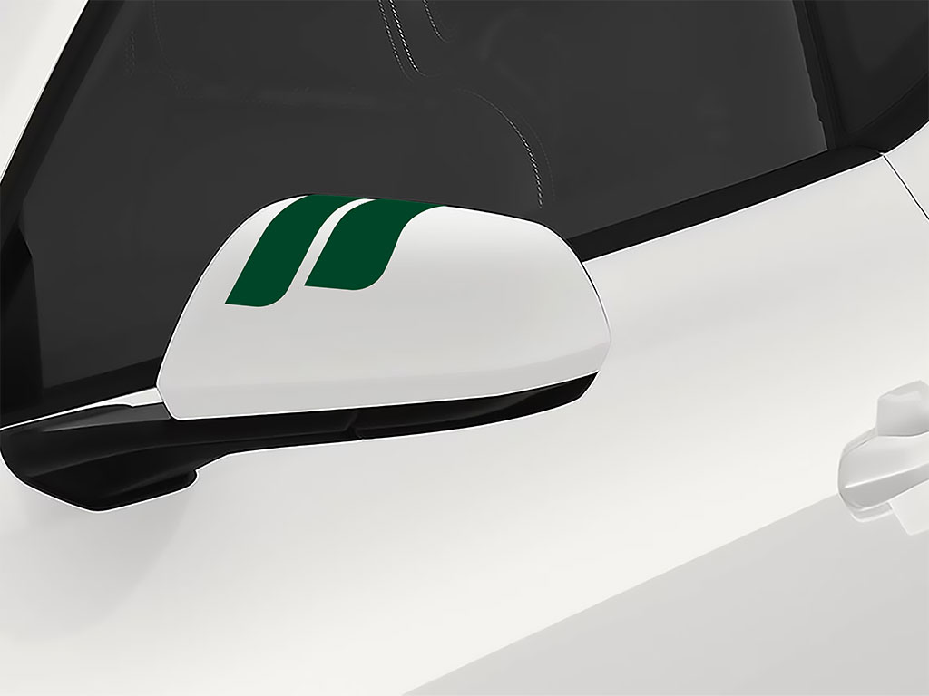 3M Dark Green  Double Round Side View Mirror Sticker